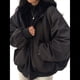 thumbnail image 1 of Chaqueta Reversible Y2k con Capucha y Cremallera para Mujer, Abrigo de Invierno de Forro y Piel, Ropa Coreana Cutecore Negro L, 1 of 8