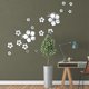 thumbnail image 5 of 3D Crystal Floral Wall Stickers, Removable Mirror Wall Stickers, 5 of 5