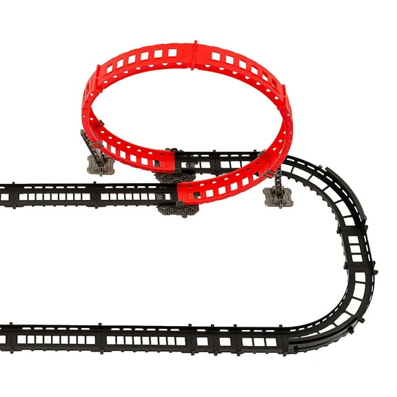 Remote control race track - 3 track designs, over 14' of track, 2 race cars, 2 USB chargers