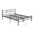 thumbnail image 3 of Cama Matrimonial Plegable FurnitureR Matrimonial 197*141.5*80MM Futon 190x140cm, 3 of 8
