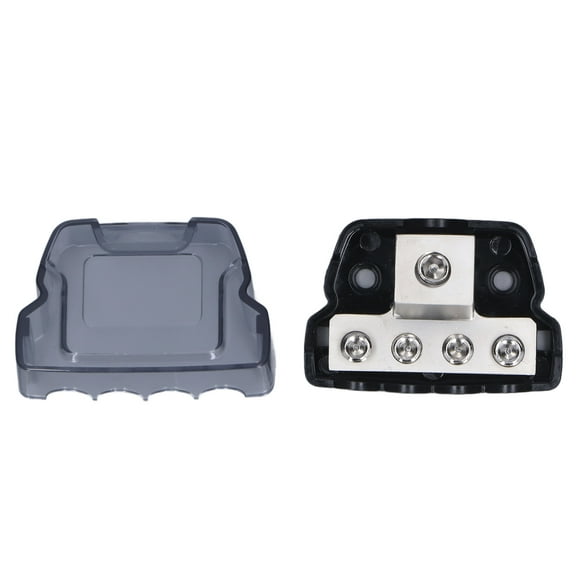 Power Distribution Block, Nonperishable Cover Impact Resistant Temperature Resistant Base Ground Distributor For Audio System