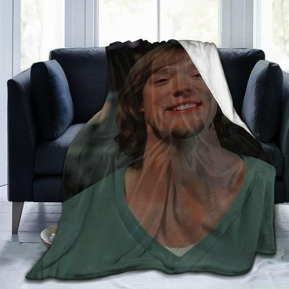 Matthew Lillard Fleece Blanket Throw Blanket for Couch - Cozy Luxury Bed Blanket Microfiber and Throws for Sofa