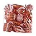 thumbnail image 1 of 30 bolas navideñas pequeñas colgantes para el hogar. bronce, 1 of 9