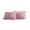 Pink, variant on Reafort Luxury Long Hair, PV Fur, Faux Fur Euro Sham Pillow Cover/Case 26"x26" with Zipper Closure (26"x26" Euro Sham, Evergreen)