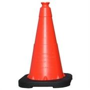 Enviro-Cone Traffic Cone, 18", 3 lb, Orange/Black, 1/Each