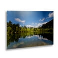 thumbnail image 2 of Trademark Fine Art 'Lake Maix' Floating Brushed Aluminum Art by Philippe Sainte-Laudy, 2 of 4