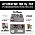 thumbnail image 5 of 16x11-Inch Anti-Slip Dog Feeding Mat - Slow Feed Design for Wet/Dry Food, 5 of 5