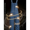thumbnail image 6 of Inevnen Womens Snow Bibs Waterproof Insulated Bib Overalls One-Piece Ski Bibs Pants with Pockets, 6 of 9