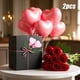 thumbnail image 1 of Caja de regalo con forma de corazón artificial para San Valentín, 1 of 6