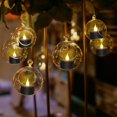 thumbnail image 4 of Velas LED Furora Lighting Negras con Purpurina para Decoración del Hogar, 4 of 8