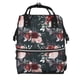 thumbnail image 1 of Disketp Watercolor Floral Mochila de Pañales de Gran Capacidad con Múltiples Bolsillos, Mochila de Viaje Multifuncional para Bebé, Unisex, Moderna y Resistente, 1 of 6
