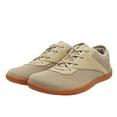 thumbnail image 3 of kamemir Wide Barefoot Minimalist Shoes for Women Width Fashion Sneaker Wide Toe Box Shoes(Khaki,10), 3 of 6