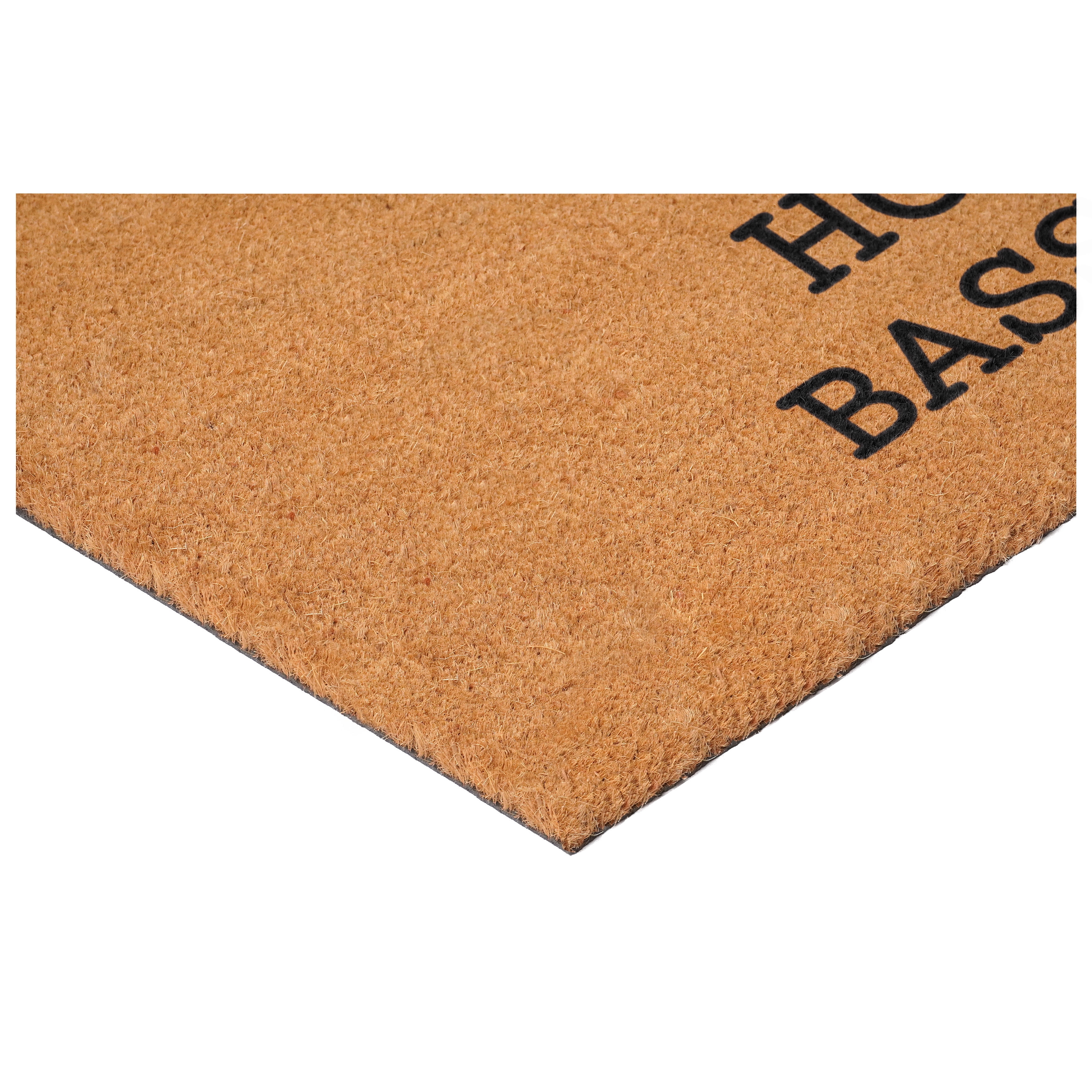 Hope You Like Basset hounds Non Slip Vinyl Backing, Front Doormat, Entryway Doormat, 24x36