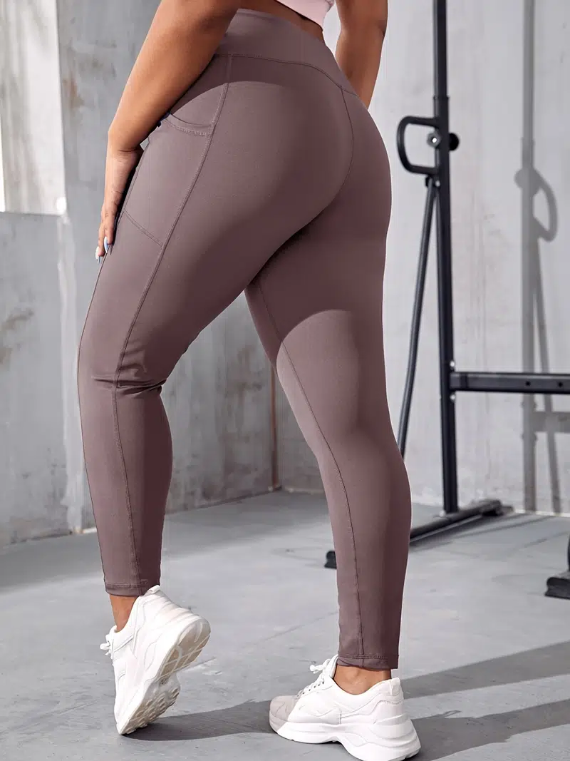 Sports Leggings With Drawstring