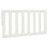 Delta Children Toddler Guardrail #W100825 - Greenguard Gold Certified, Bianca White