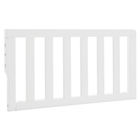 Delta Children Toddler Guardrail #W100825 - Greenguard Gold Certified, Bianca White
