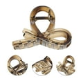 thumbnail image 2 of Unique Bargains 1 Pc Grace Cross Hair Clips for Home Bright Amber, 2 of 5