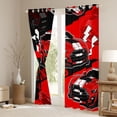 thumbnail image 3 of Homewish Speed Extreme Sport Curtains Pack of 2 (42x84 Each),Racing Game Curtains Blackout,Red Black Car Bedroom Curtains For Boy Kids,Luxury Bedroom Decor, 3 of 6