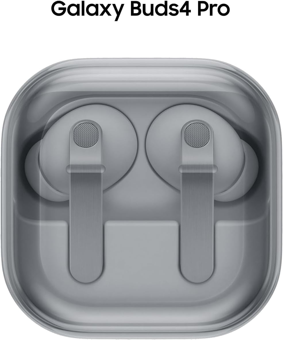 Samsung Galaxy Buds 4 Pro (2026) AI True Wireless Bluetooth Earbuds, White