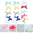 thumbnail image 3 of DEELLEEO 100pcs Gift Package Bows Small Size Decorative Bows Diy Craft Bow (Random Color), 3 of 6