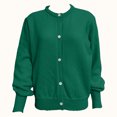 thumbnail image 5 of GEWSEY Cardigan Sweaters for Women Lightweight Knit Sweater Womens Long Sleeve Button Down Oversized Open Front Casual Fashion Cardigans (Dark Green, M), 5 of 6