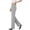 Gray, variant on VBVC Women's High Waisted Pull-On Dress Pants,Straight Leg Work Trousers For Women,Ladies Stretchy Business Office Slacks with Pockets,Army Green,S-2XL
