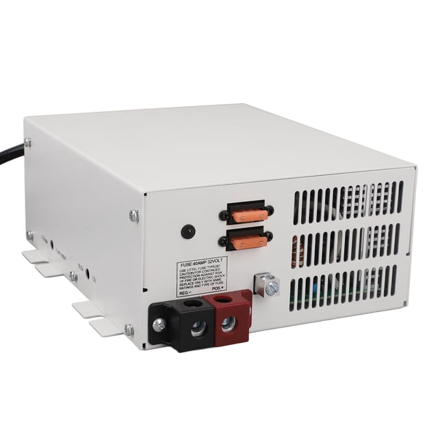 Battery Power Supply, RV Converter PM3 55 110V To 12V DC Stable Performance 4 Stage Charging System Safe Professional for RVs