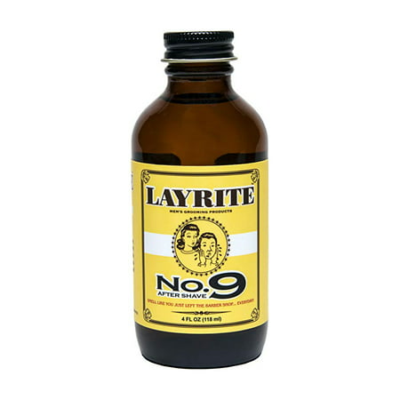 Layrite No. 9 Bay Rum Aftershave 4 oz (Best Bay Rum Aftershave)