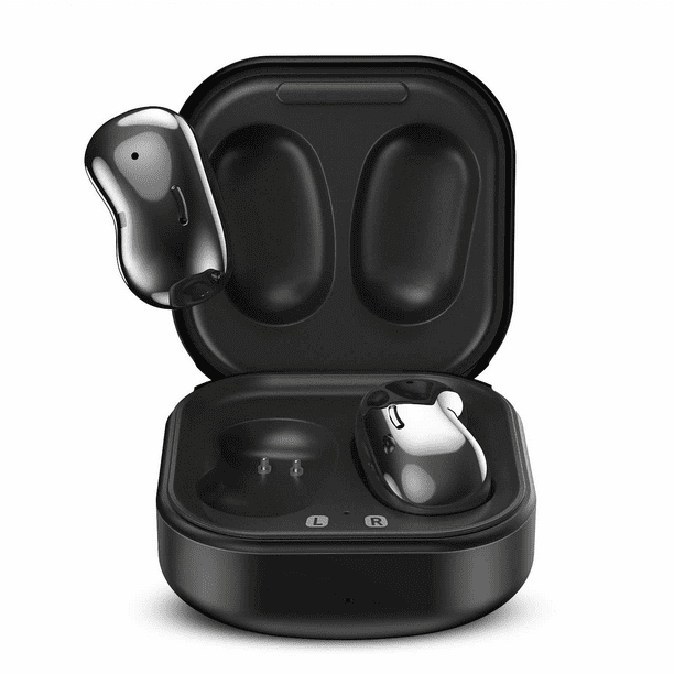 UrbanX Street Buds Live True Bluetooth Wireless Earbuds For Lenovo A6000  With Microphone (Wireless Charging Case Included) Black 