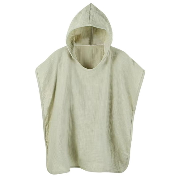 Auroural Girls Clothes Size 6 Children's Summer Solid Casual Thin Hooded Cape Bath Towels for Kids