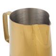 thumbnail image 2 of 304 Stainless Steel Milk Frothing Pitcher Gold 12 oz 350 ml Steaming Cup with Measurement Scale for Coffee Espresso Latte Art, 2 of 9