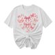 thumbnail image 5 of Blusas de Manga Corta para las Mujeres Divertida Impresión Cuello Redondo Camiseta Vintage, Blusas de Primavera para las Mujeres, 5 of 9