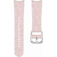 thumbnail image 7 of Daisy Floral Engraved No Gap Watch Band, Compatible with Samsung Galaxy Watch 7/6 44mm 40mm/Galaxy Watch 5 Pro 45mm/Galaxy Watch 5/4 44mm 40mm, Silicone Sport Watch Strap for Samsung Galaxy Watch, 7 of 7