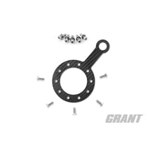 Grant 261 Carbon Fiber 1 Hole Switch Plate for Steering Wheel 3mm Low Gloss