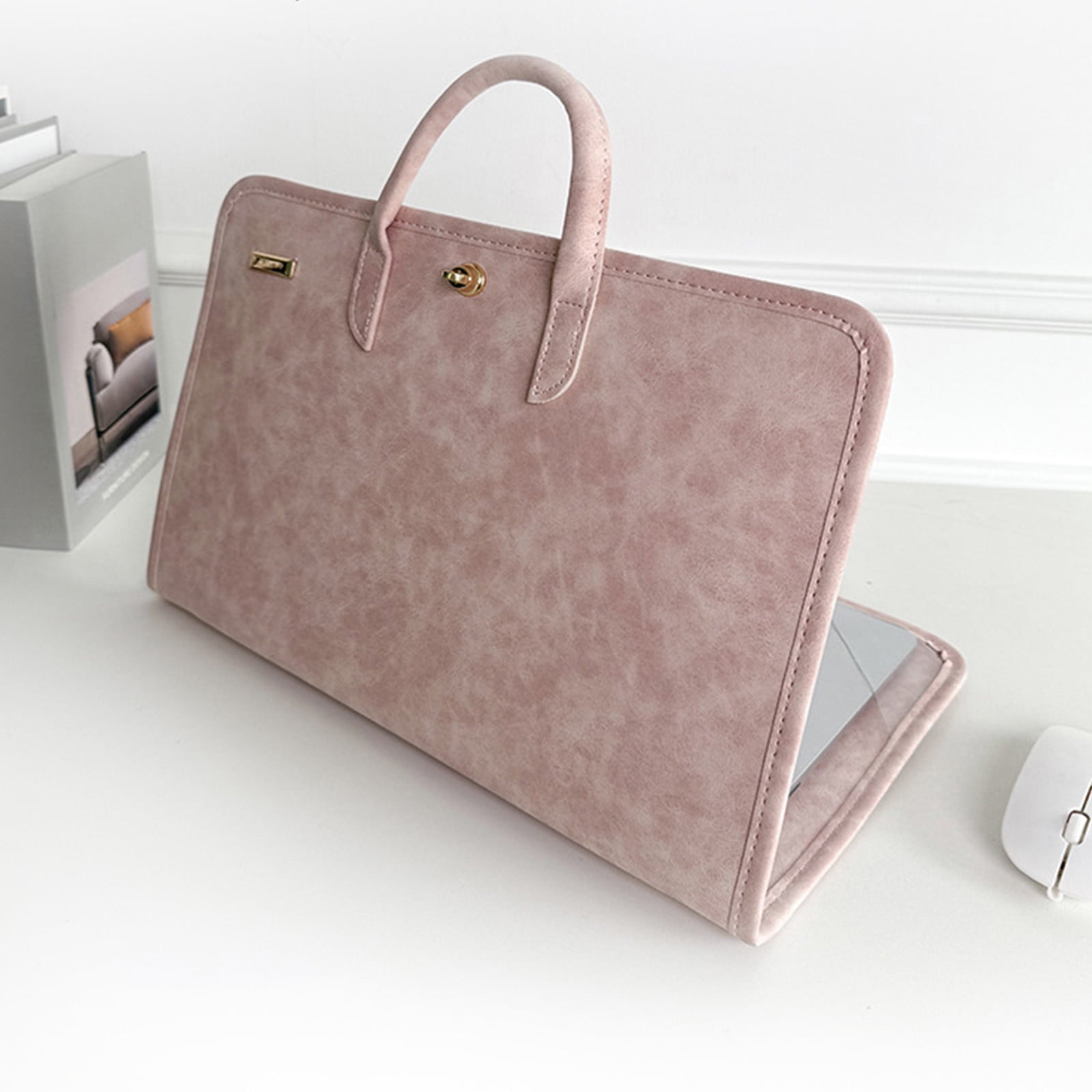 Computer Protective Case Laptop Bag, Laptop Protective Cover and Carrying Bag, PU Material Sleeve with Handle