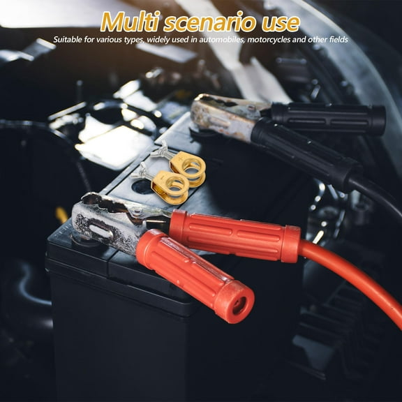 FUTUREORYY Pure Copper Battery Terminal Connectors Clamp 1 Pair for Automotive Use