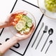 thumbnail image 4 of Stainless Steel Knife Fork And Spoon Set Western Steak Knife Cutlery Four-Piece Stainless Steel Knife Fork And Spoon Hotel High-grade Innovation Cutlery, 4 of 6