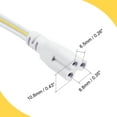 thumbnail image 3 of Uxcell 150cm Double End 3 Pin Cords T4 T5 T8 LED Tubing Lamp Connecting Wire 4 Pack, 3 of 6