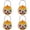 A, variant on Halloween Light Up Pumpkin and Skeleton Candy Bucket with Handle, Glow Trick or Treat Lantern Pails for Party Supplies and Decor, Decorations and Favors (Skeleton)