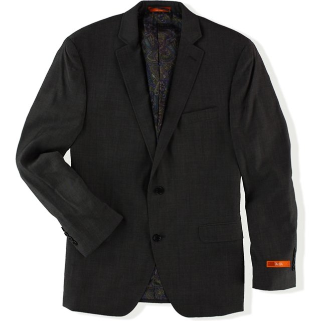 Tallia Mens Classic Two Button Blazer Jacket, Gris, 42 Regular Tallia dos botones