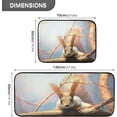 thumbnail image 2 of SKYSONIC Cute Squirrel Autumn Kitchen Rugs Set of 2, Fall Forest Animal Floor Runner Area Rug Washable Carpet Mat Perfect for Living Room Bedroom Entryway, 2 of 7