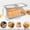 32.5X17.5X15.3cm, variant on Airtight Bread Storage Container With Date Tracker, 3-Size Food Grade Bread Box For Kitchen Counter, Keeps Bread Fresh Longer For Homemade Bread, Toast, Fruits & Vegetables,32.5X22.5X11cm,One Size