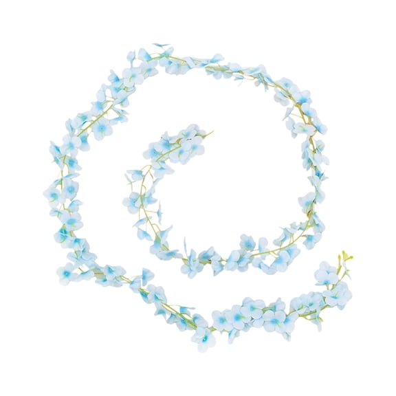 Wisteria Flower Garlands Artificial Wisteria Hanging Flowers Silk Flowers Vines Hydrangea Garland for Backdrop Wedding Arch Party Outdoor Home Wall Garden Table Decor
