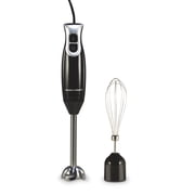 Hamilton Beach Immersion Blender, 260 W 2-Speed Hand Blender for Kitchen with Stainless Steel Blending Wand and Whisk, Black