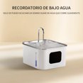 thumbnail image 2 of REDSASA Dispensador de agua para mascotas, Comedero para gatos Acero con sensor inteligente, capacidad de 4,5 l y, 2 of 5