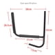 thumbnail image 4 of Hierro de resistencia interior Kayak gancho de almacenamiento de pared soporte de montaje Kayak escalera de Almacenamiento de ganchos Zulema estante de almacenamiento de kayak, 4 of 8