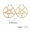 Gold, variant on Vintage Pentagram Earrings Star Earrings Women Jewelry Accessories Gift
