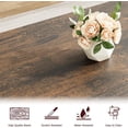 thumbnail image 7 of AOILE 3-Piece 45" Extendable Dining Table Set with Benches, Modern Kitchen Table Set for 4, 7 of 7