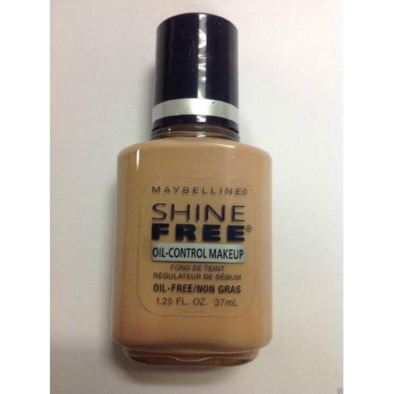 maybelline shine free oil-control makeup foundation ( #4 soft beige / soft cameo) 1.25 fl oz.