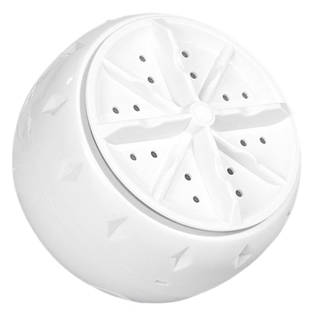 Mini Lavadora Lavadora Portátil con Ventosas Limpieza de Burbujas USB Ultrasónico Turbo Lavadora Fregadero Lavavajillas para Acampar Viajes Viajes de Negocios RV